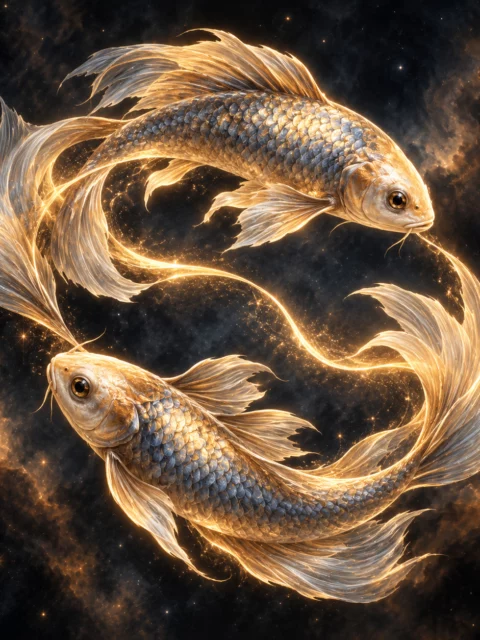 poissons en amour